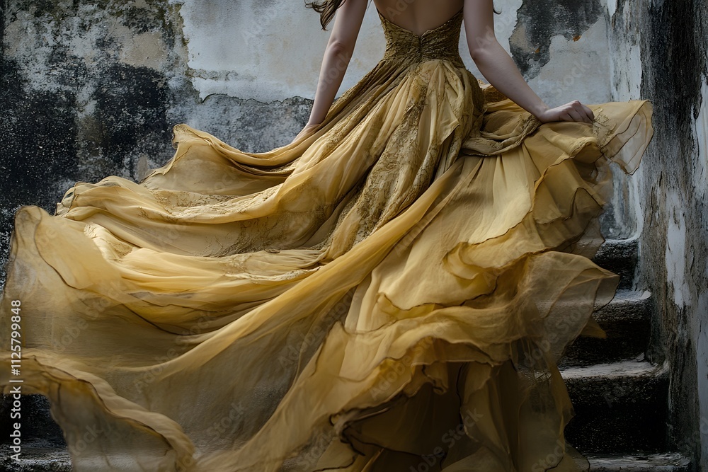 Beautiful and elegant dress , Generative AI Beautiful and elegant dress , Generative AI