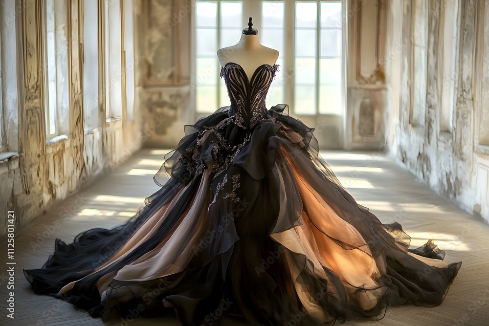 Beautiful and elegant dress , Generative AI