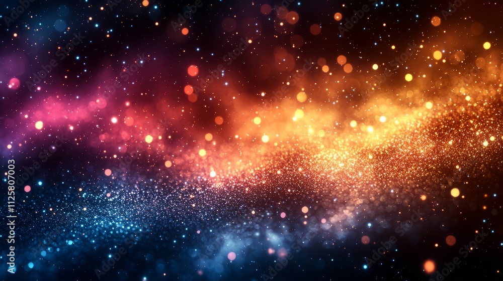 Festive background with sparkling lights that appear to twinkle and shimmer, suggesting a magical and dynamic atmosphere. Festive background with sparkling lights that appear to twinkle and shimmer, suggesting a magical and dynamic atmosphere.