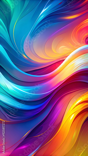 Wallpaper Mural vibrant background colorful Torontodigital.ca