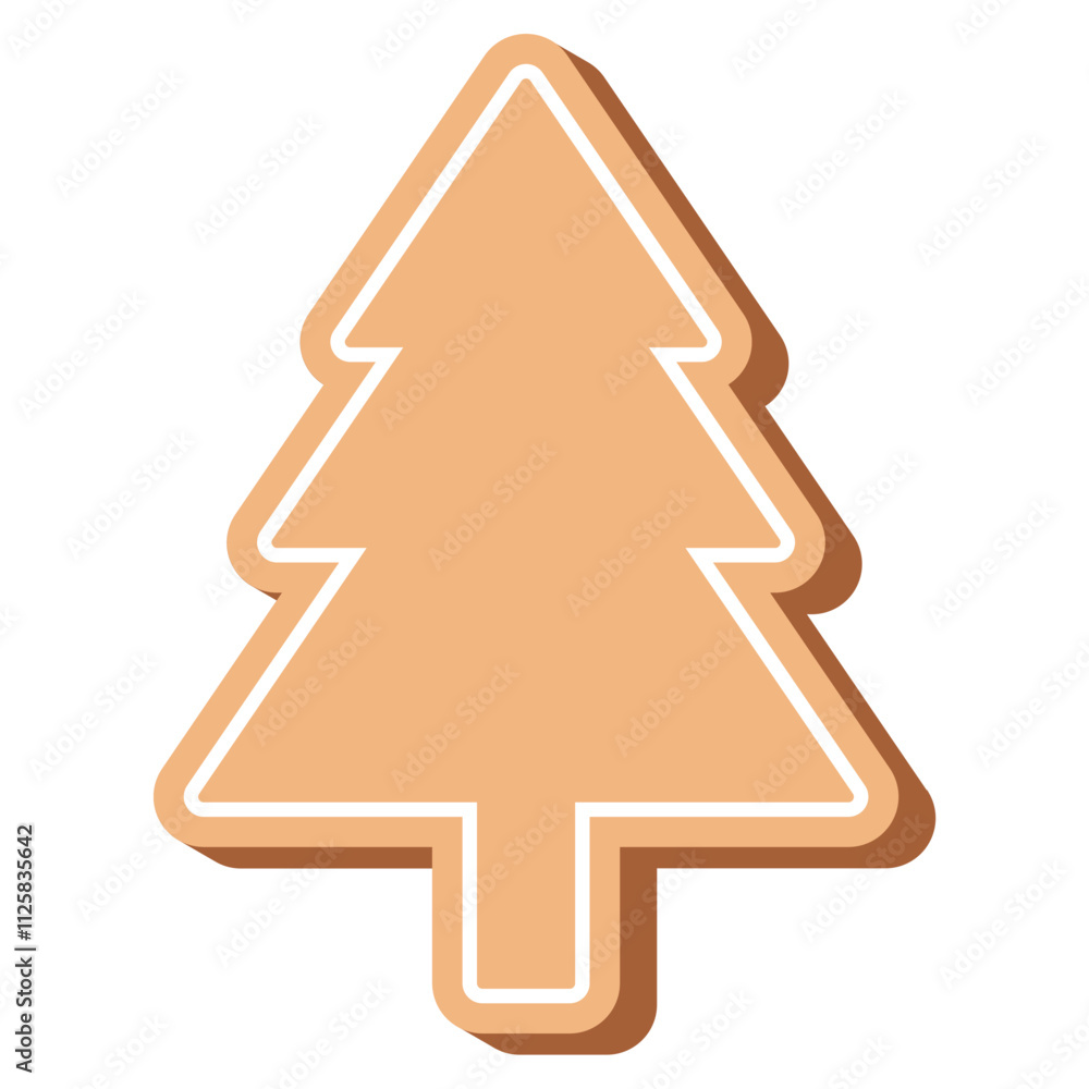 Fototapeta premium Tree Gingerbread Cookies