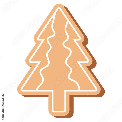Tree Gingerbread Cookies