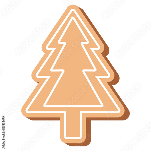 Tree Gingerbread Cookies