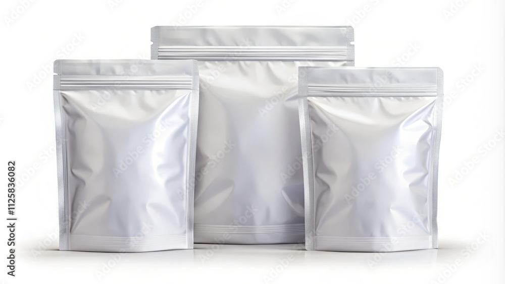 Blank zip lock bags mockup on white background for packaging design presentation, mockup, blank, zip lock bags, packaging Blank zip lock bags mockup on white background for packaging design presentation, mockup, blank, zip lock bags, packaging