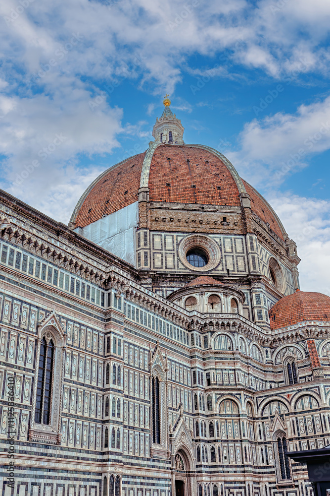 The Cathedral of Florence, the capital of Tuscany, is the most famous of the architectural structures of Florence Cathedral, Cattedrale di Santa Maria del Fiore