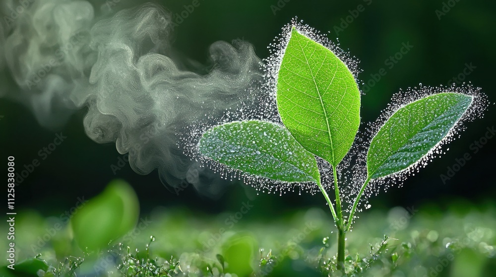 The delicate process of water vapor rising from tropical flora a scientific exploration in nature's greenhouse environment The delicate process of water vapor rising from tropical flora a scientific exploration in nature's greenhouse environment