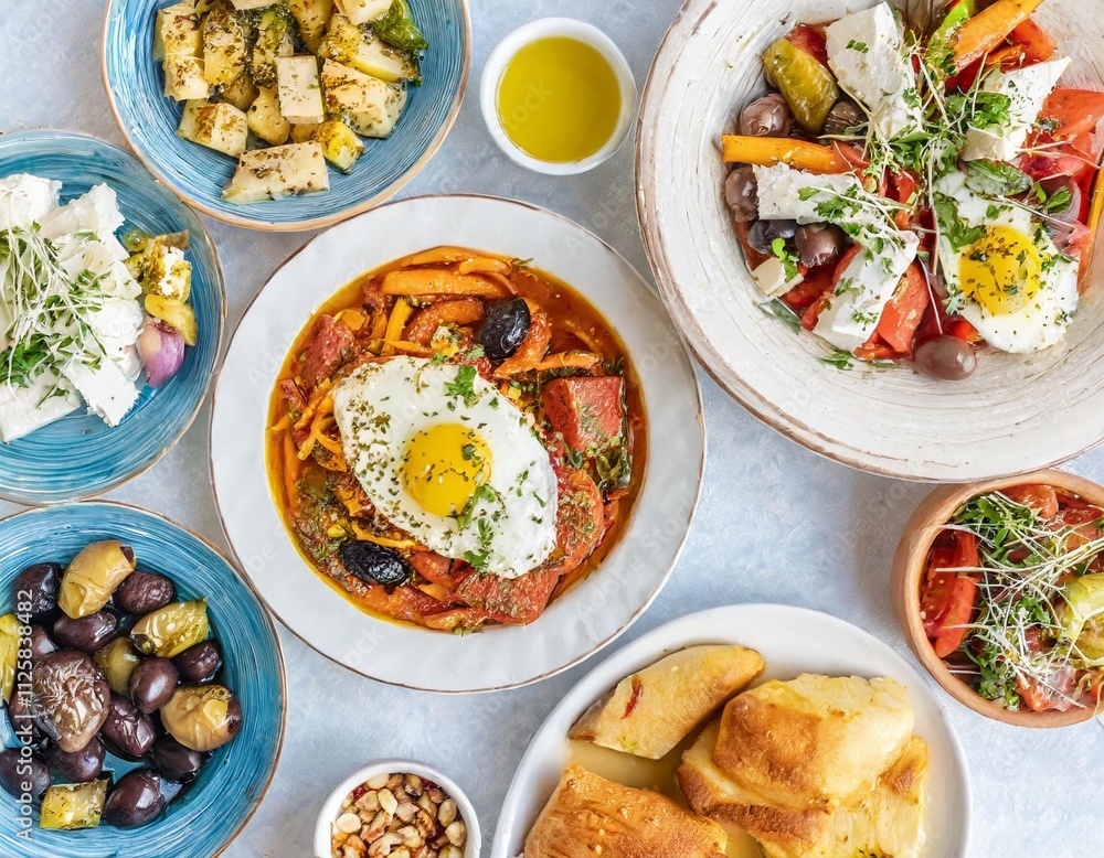 Mediterranean Feast: Traditional Greek Dishes Full of Flavor Mediterranean Feast: Traditional Greek Dishes Full of Flavor