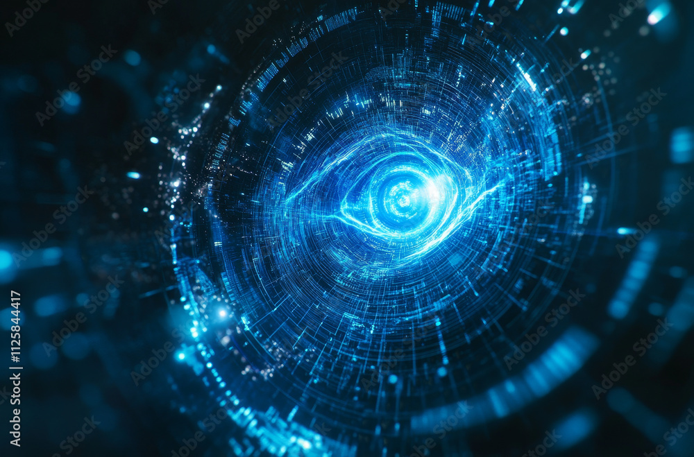abstract blue tunnel abstract blue tunnel