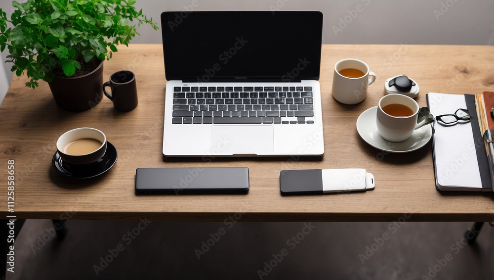 Fototapeta premium Home Office Setup