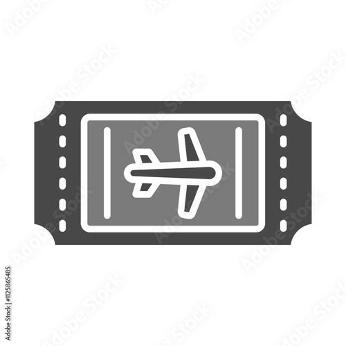 Plane ticket Icon