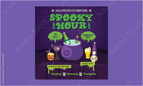 Spooky Hour Socials Media