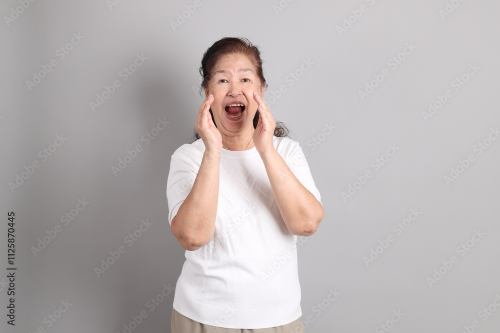 Senior East Asian Woman Senior East Asian Woman