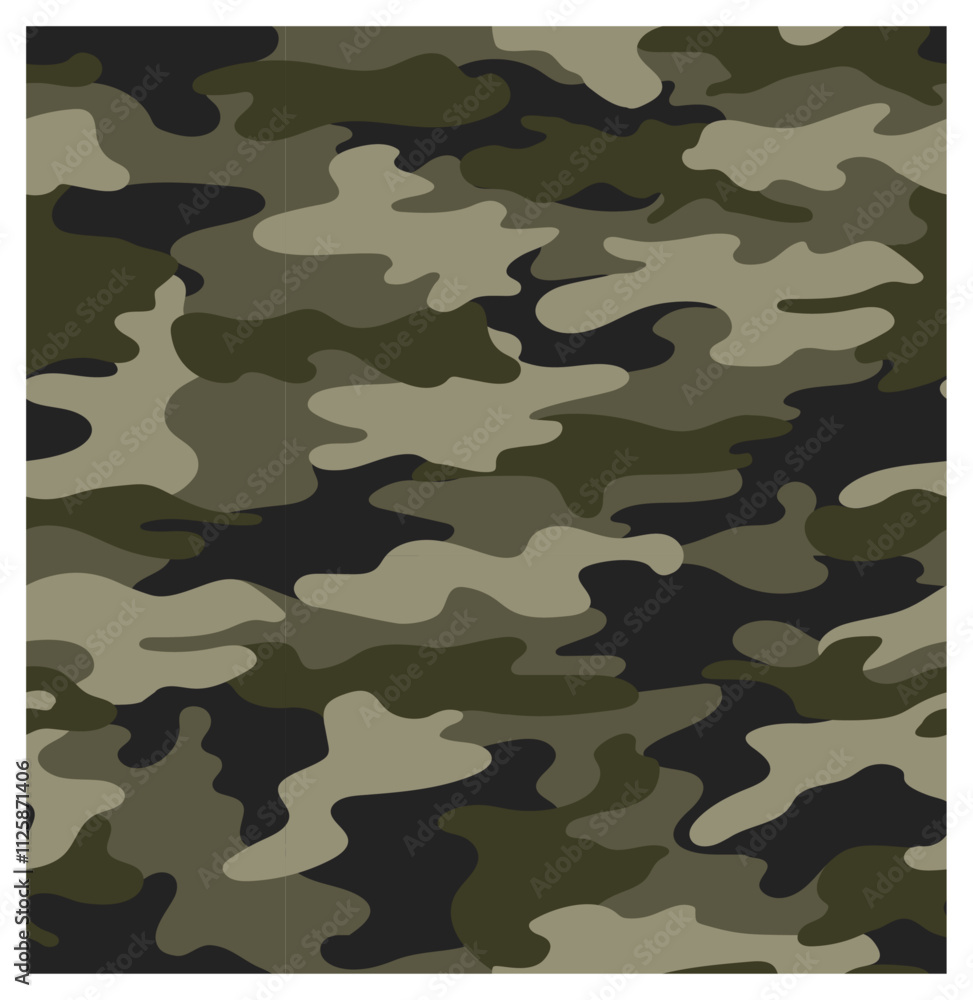seamless camouflage pattern