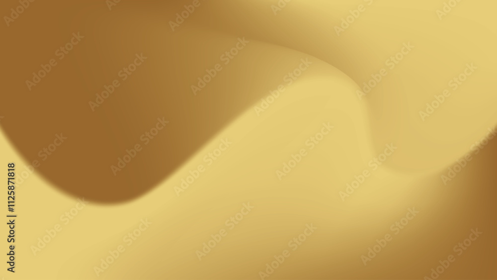 Gold abstract blurred gradient background, wave pattern. Vector illustration. Gold abstract blurred gradient background, wave pattern. Vector illustration.