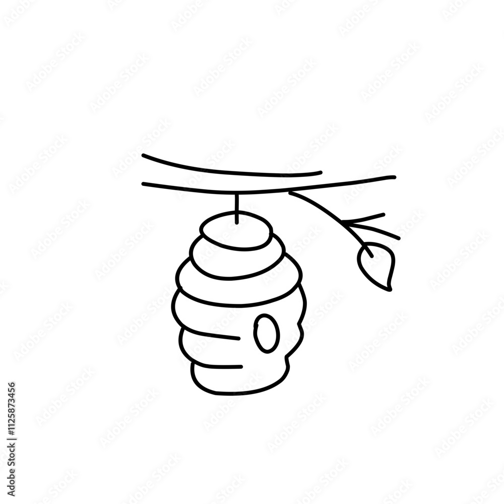 Bees Making Honey Icon