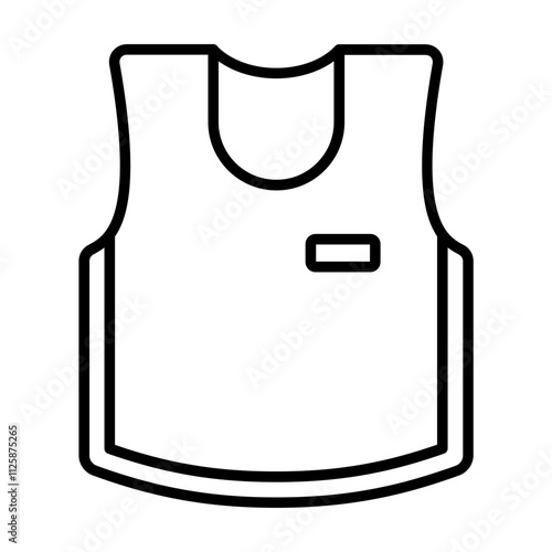 Sleeveless Shirt Icon