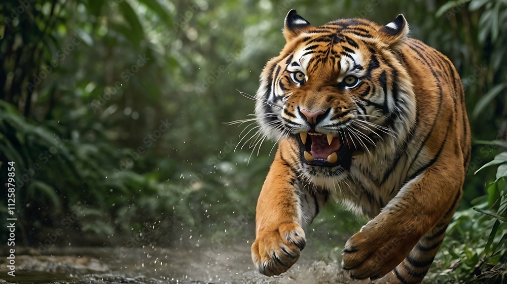 Naklejka premium Images of wild animals