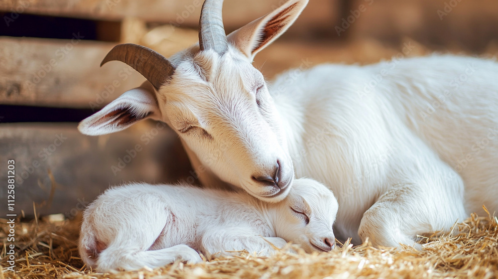 goat on the farm goat on the farm