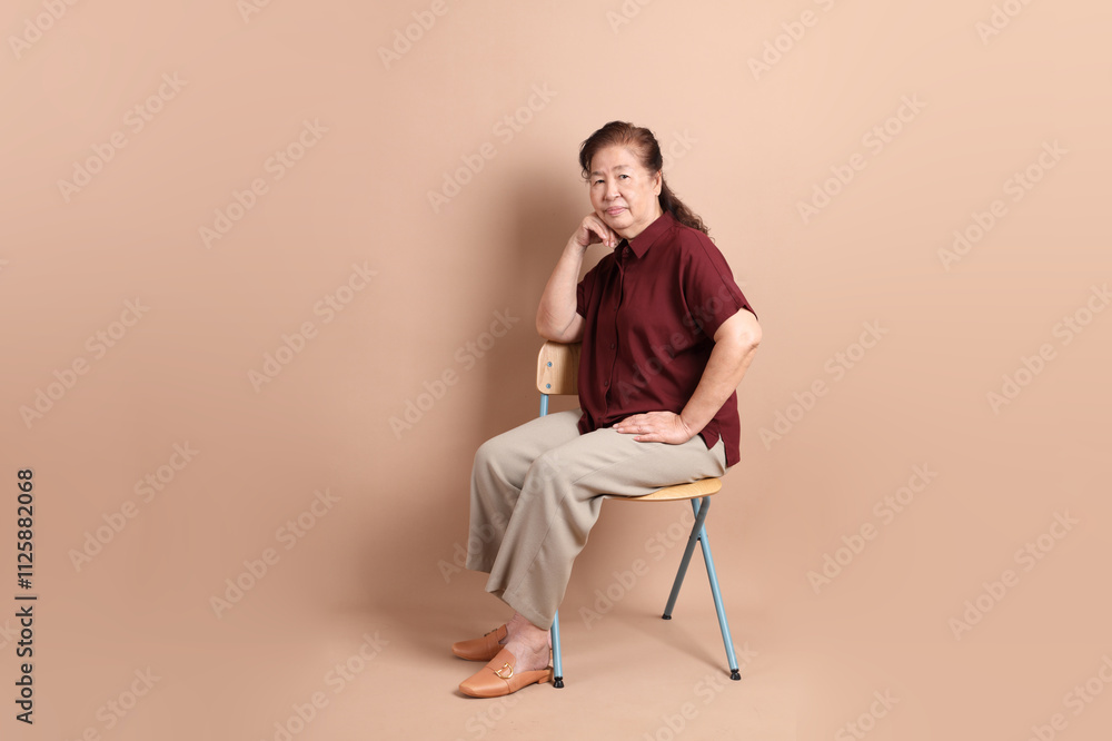 Senior East Asian Woman Senior East Asian Woman