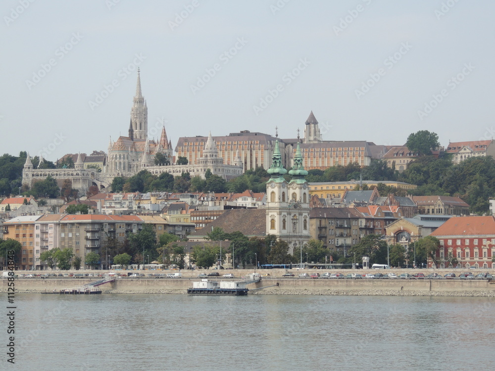 Fototapeta premium Panorama of Buda - Budapest - Hungary