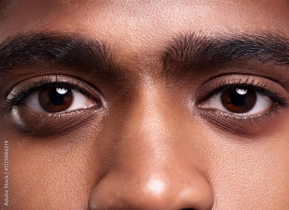 A photograph of beautiful eyes A photograph of beautiful eyes