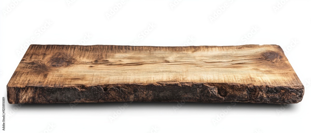 Fototapeta premium natural wooden slab for home decor and crafts
