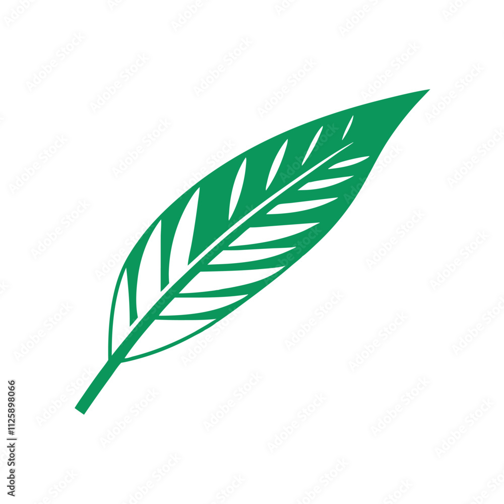 wellness and nature leaf logo illustration on white background wellness and nature leaf logo illustration on white background