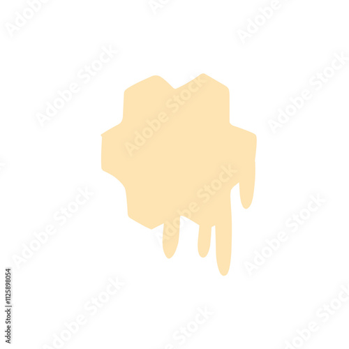 Honey products and apiary Illustration