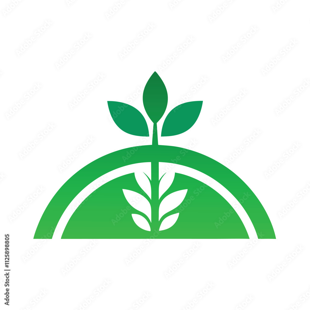 wellness and nature leaf logo illustration on white background wellness and nature leaf logo illustration on white background