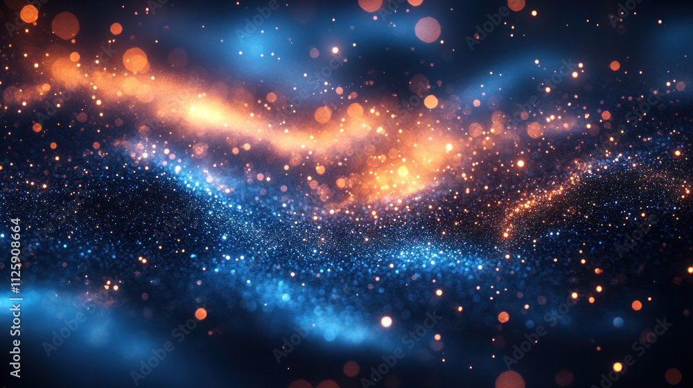 Blue background with a digital gradient resembling a glowing, futuristic sky Blue background with a digital gradient resembling a glowing, futuristic sky