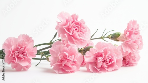 Wallpaper Mural Watercolor Carnation Bouquet Torontodigital.ca