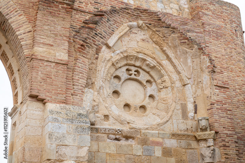 Arch of San Benito Sahagun on the Camino de Santiago photo