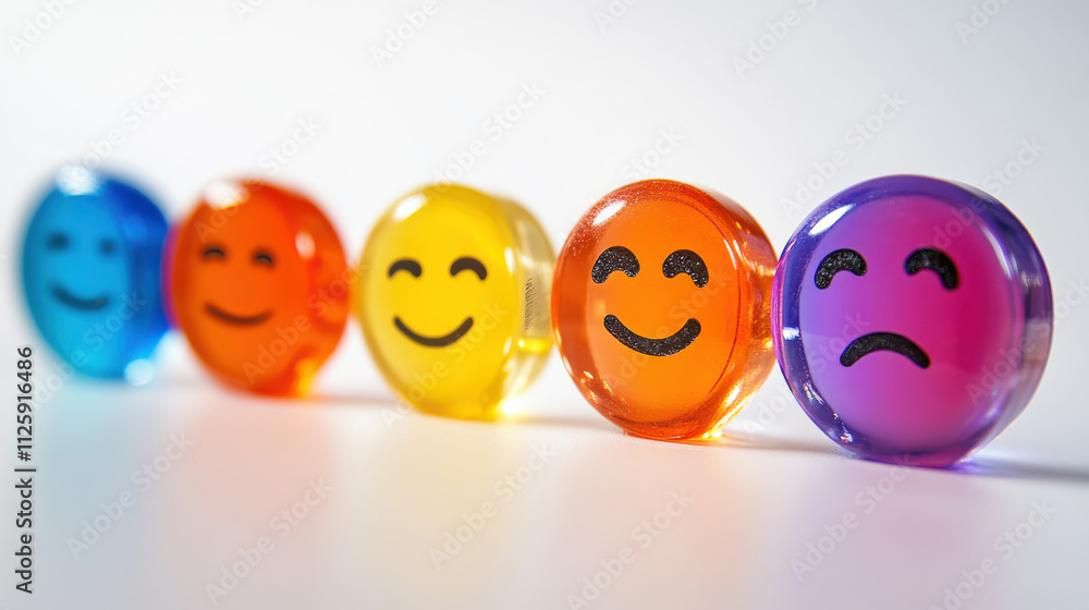 colorful emotional guidance scale group of figure icon colorful emotional guidance scale group of figure icon