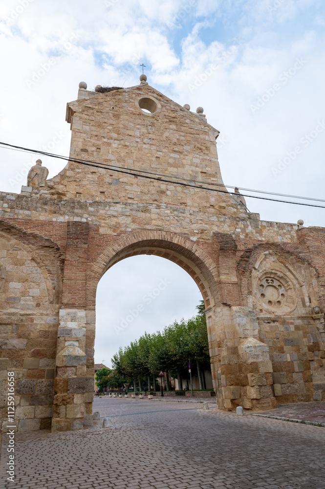 Arch of San Benito Sahagun on the Camino de Santiago