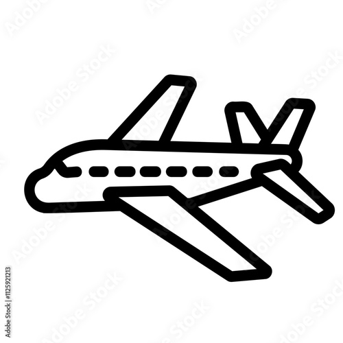 plane Line Icon