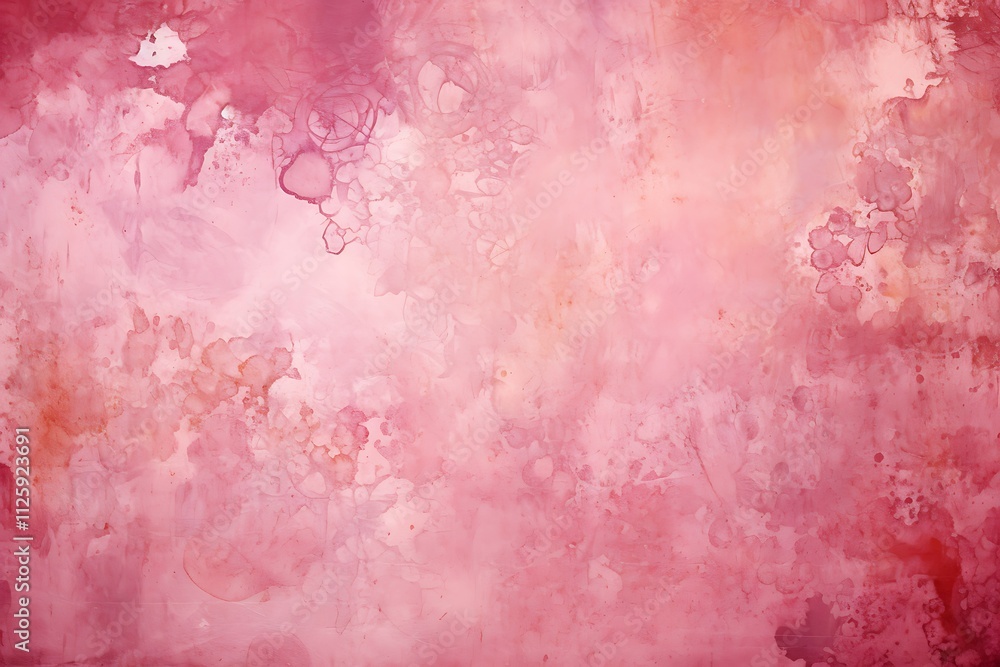 Fototapeta premium Pink background with grunge texture