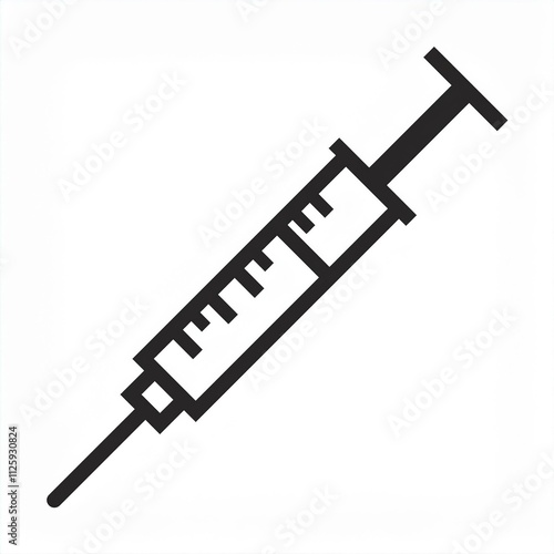 injection black icon Generated image