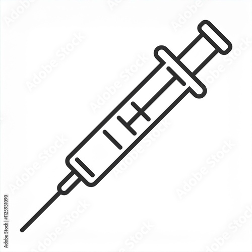 injection black icon Generated image