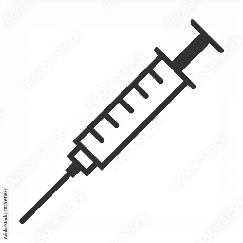 injection black icon Generated image