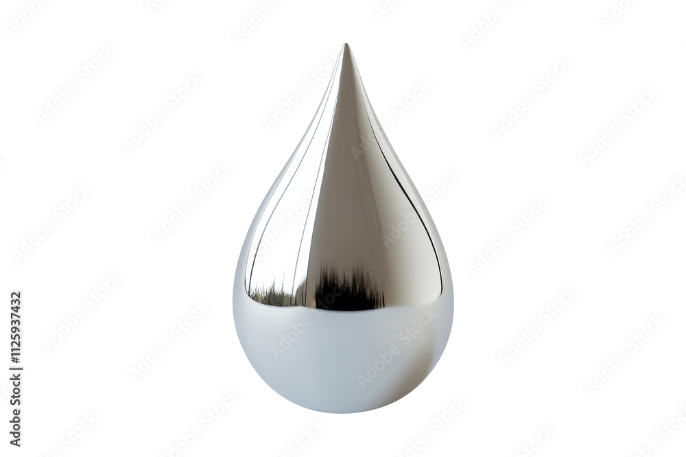 Isolated raindrop symbol on for graphic design studio illustration water concept