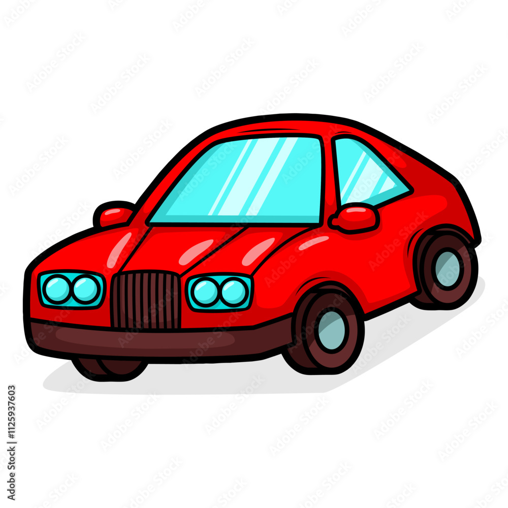 cartoon cute car transportation illustration art cartoon cute car transportation illustration art