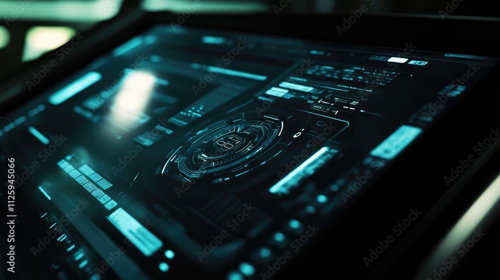 A close-up of a modern tablet with high-tech features, symbolizing innovation and technology. A close-up of a modern tablet with high-tech features, symbolizing innovation and technology.