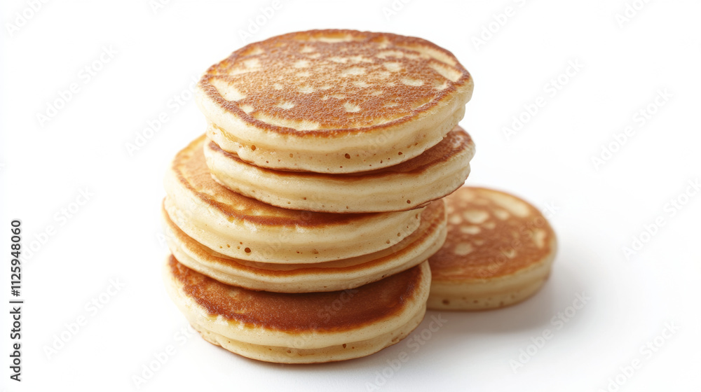 Delicious stack of pancakes with golden brown color, perfect for breakfast! Delicious stack of pancakes with golden brown color, perfect for breakfast!