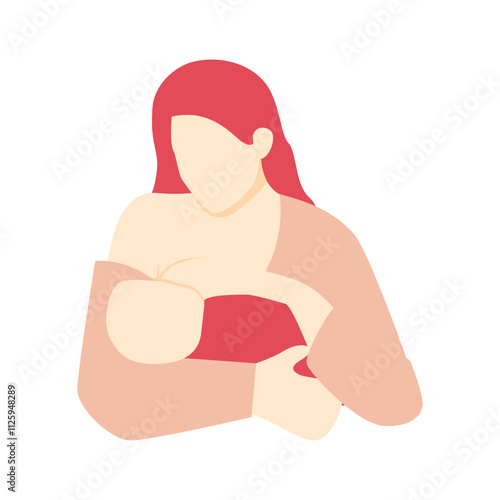 Breastfeeding Mothers Character 