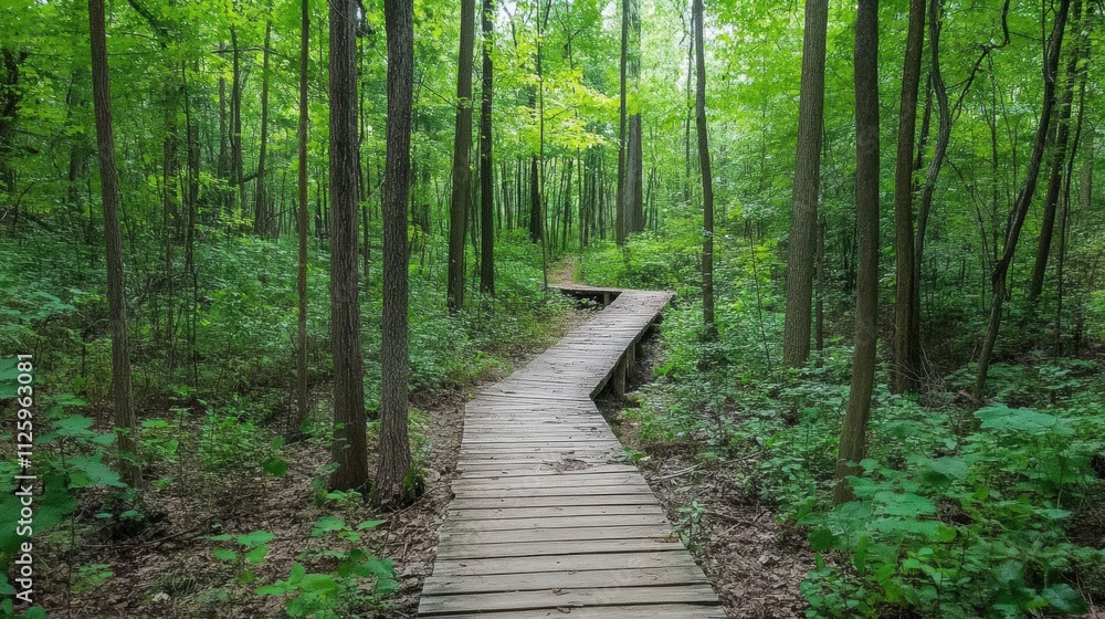 Pathway invites visitors to explore the dense woods, surrounded by vibrant greenery and tall trees on a sunny day. Generative AI Pathway invites visitors to explore the dense woods, surrounded by vibrant greenery and tall trees on a sunny day. Generative AI
