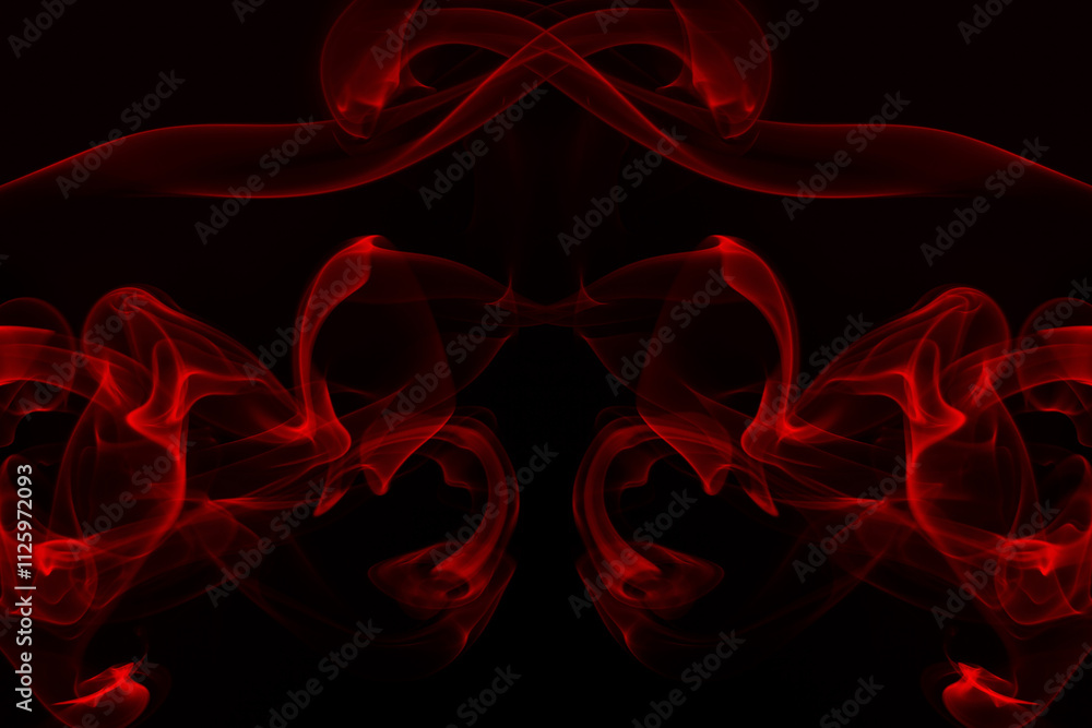 Red smoke abstract on black background. fire design Red smoke abstract on black background. fire design