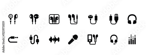 Audio sold icons