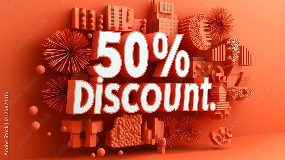 A vibrant red banner with bold white text reading A vibrant red banner with bold white text reading