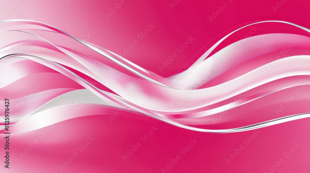 Pink Gradient Background with White Line Pink Gradient Background with White Line