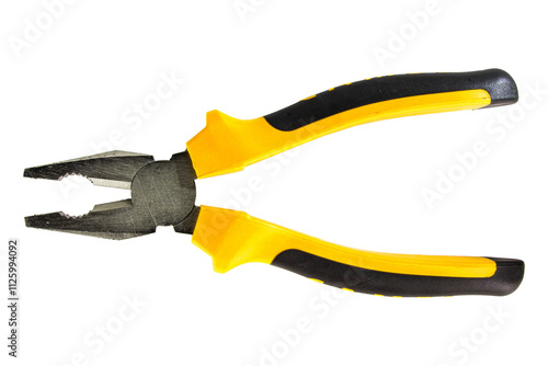 Foto Pliers isolated on white, transparent background, png file